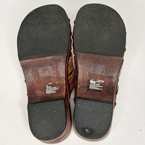 VINTAGE NOMI LEATHER CLOGS SIZE 8 - Picture 12 of 12